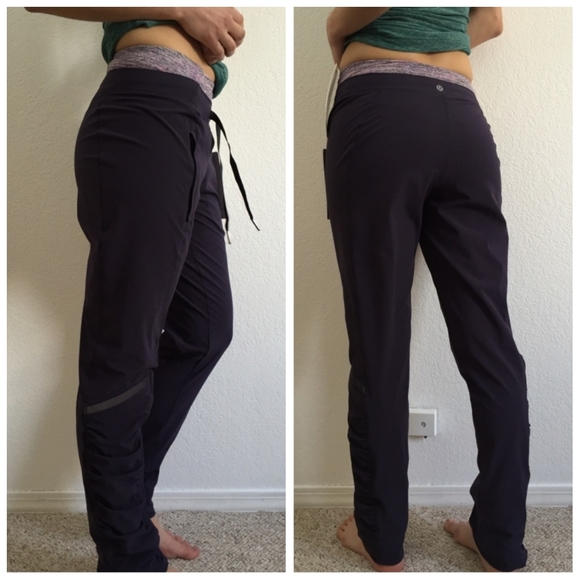Lululemon Runderful Pant Black W/Reflectors Size Small - Picture 6 of 16